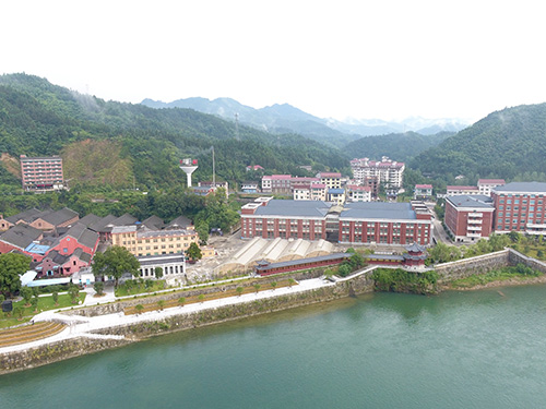 白沙溪黑茶文化博物館沿江風(fēng)格帶